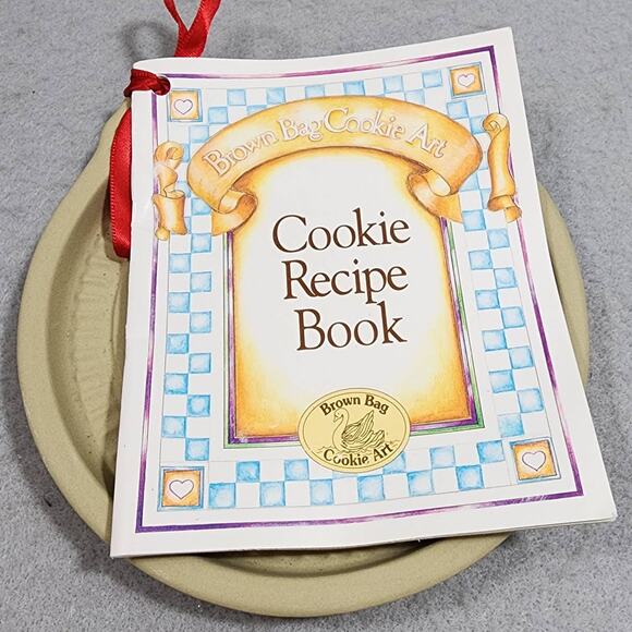 Brown Bag WILD STRAWBERRIES The Artesian Folk Art Series No 7 Cookie Art 1992 - Picture 4 of 6